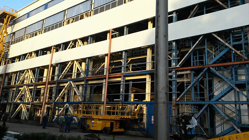 Bunge sheller extension